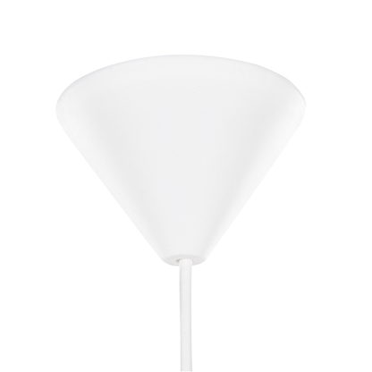 Pendant Lamp White Green Fabric Drum Shade With Leaf Pattern 1 Light Ceiling Fixture