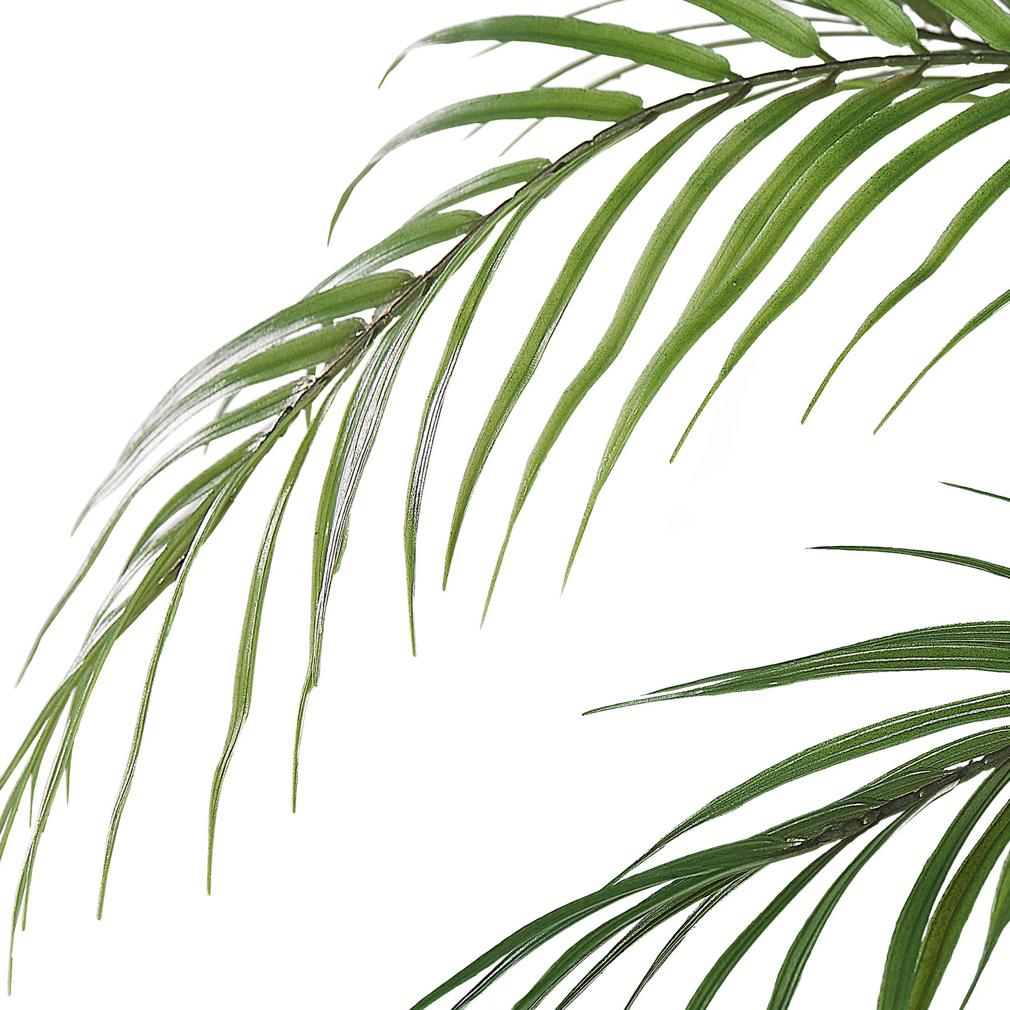 Areca Palm Artificial 124cm Green and Black