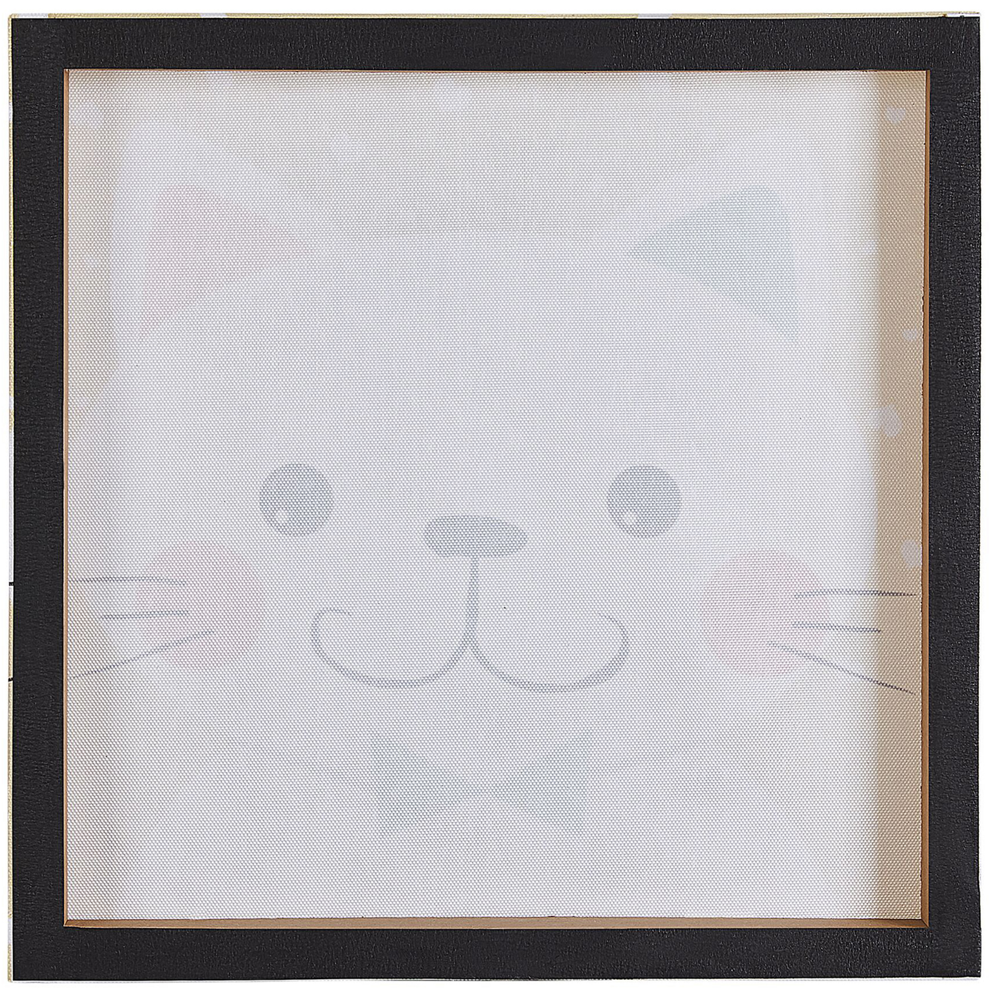 Multicolour Animal Canvas Prints Set of 4 30 x 30cm Wall Art