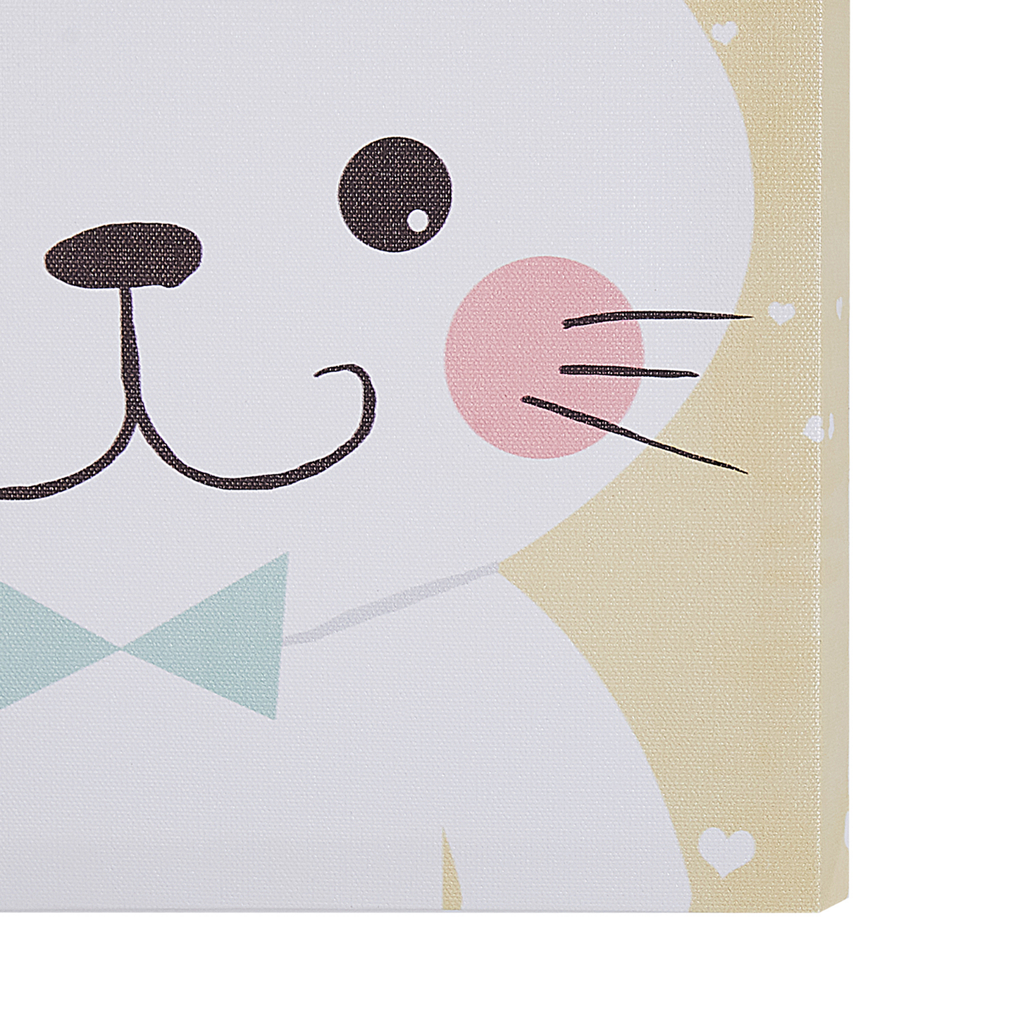 Multicolour Animal Canvas Prints Set of 4 30 x 30cm Wall Art