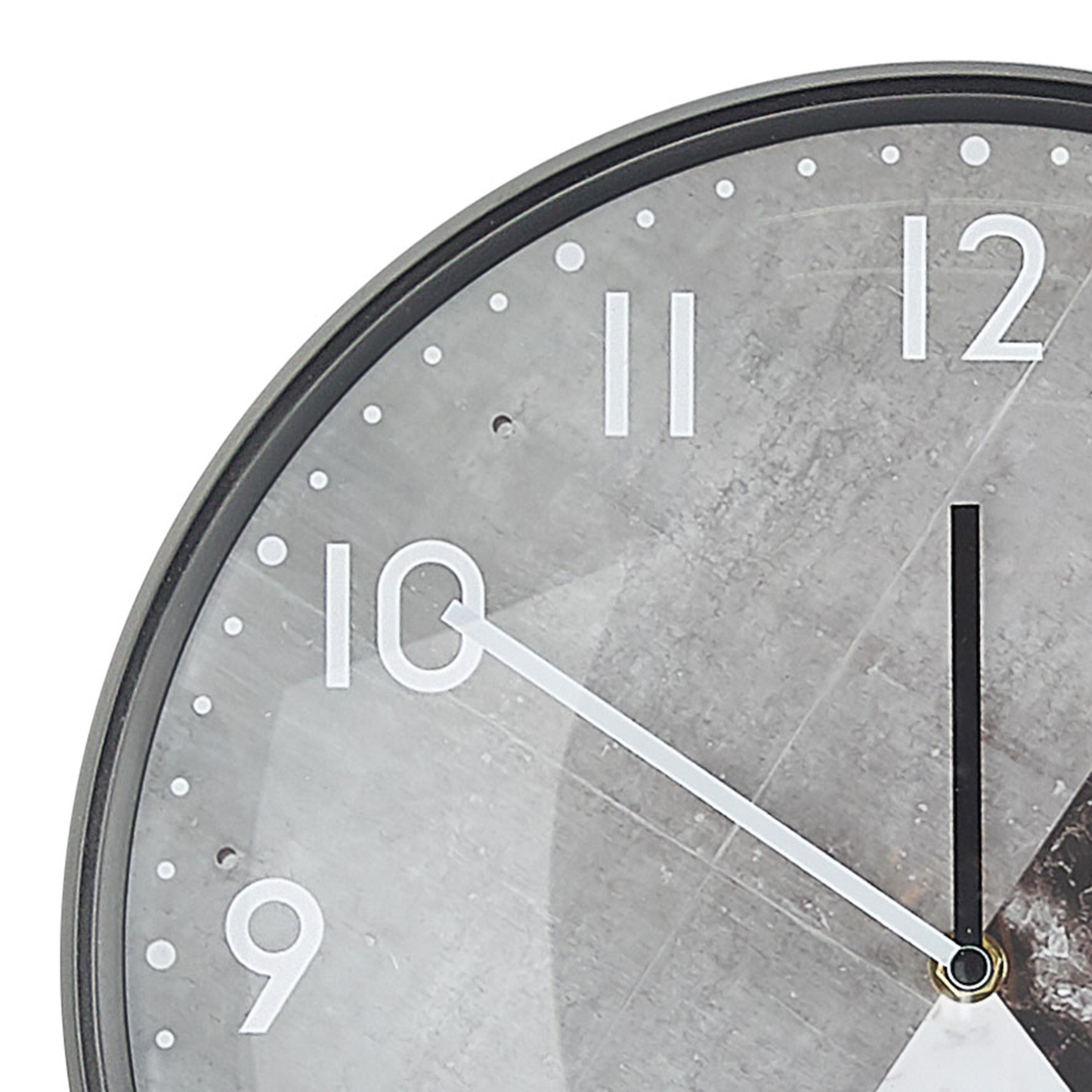 Timely Multicolour Open Face Wall Clock 33cm Retro Country Design