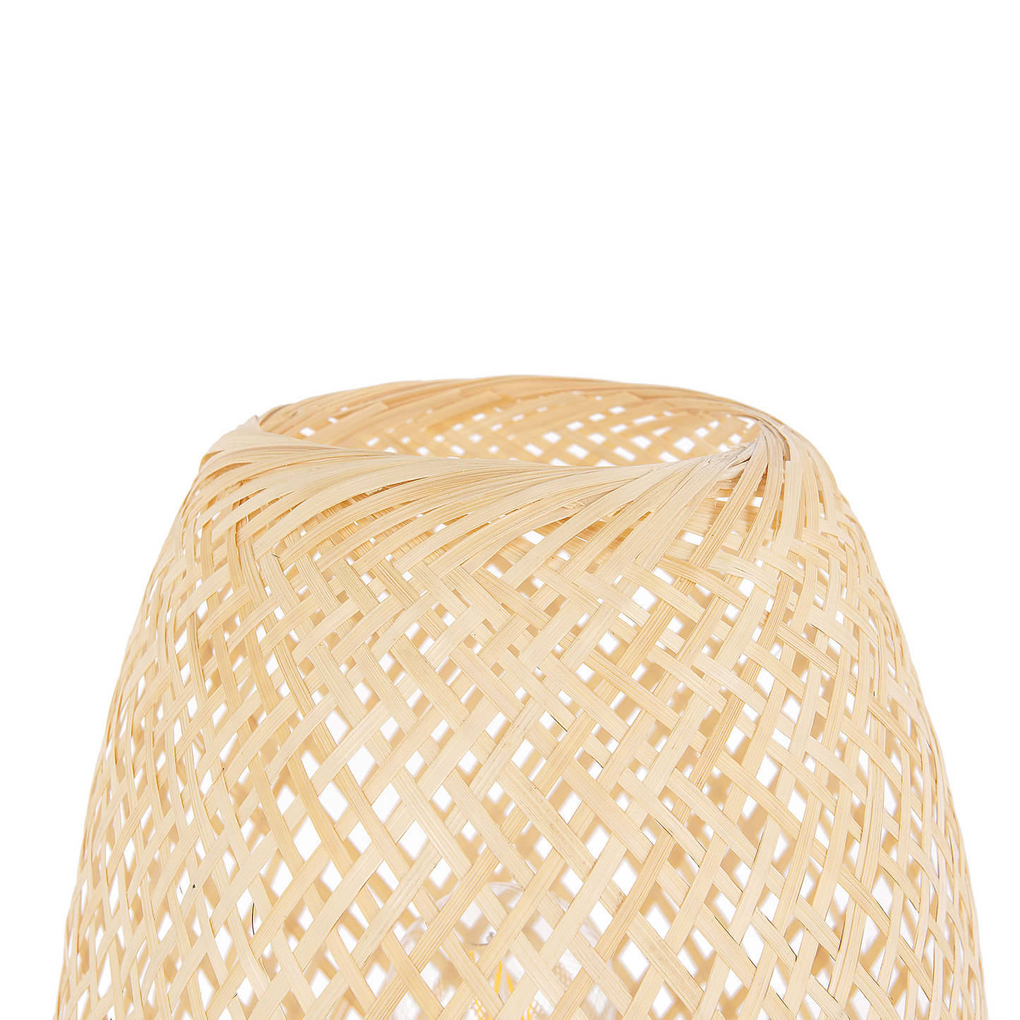 Table Lamp 30cm Light Brown Boho Style Ambient Lighting for Home Decor