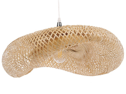 Bamboo Pendant Lamp Boho Light