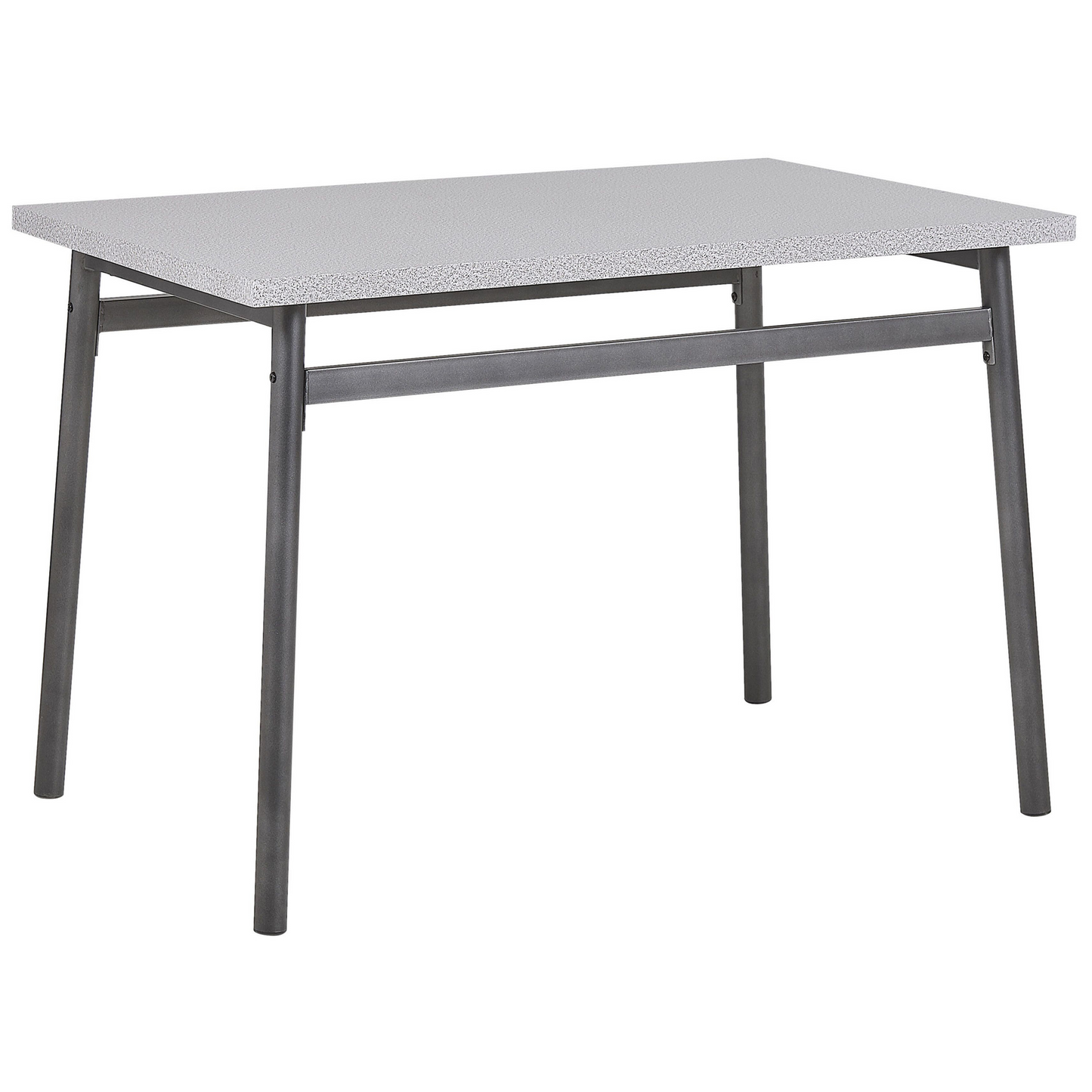 Dining Set 110 x 70cm Grey Table 4 Chairs Modern
