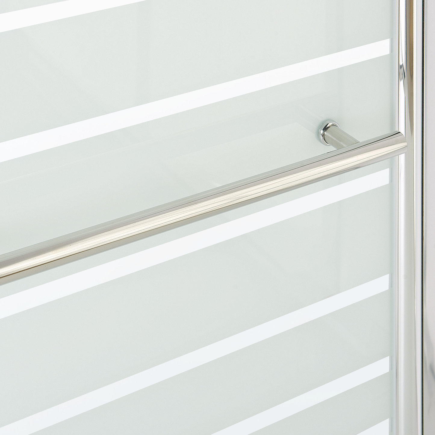 Shower Bath Screen Doors 140 x 120cm Adjustable Frosted Glass