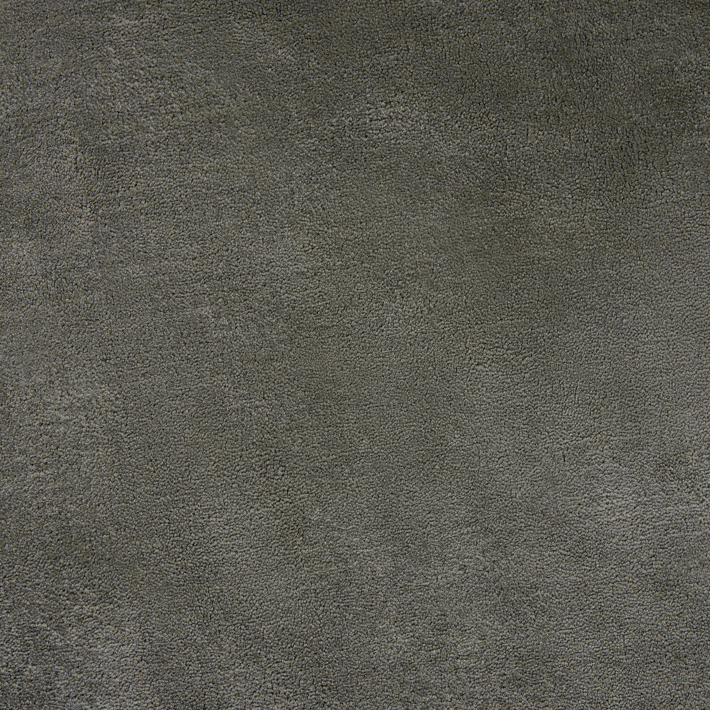 Round Dark Grey Viscose Rug 140cm Hand Tufted Low Pile
