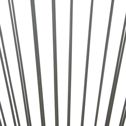 Garden Chair Dark Grey PE Rattan Papasan Modern