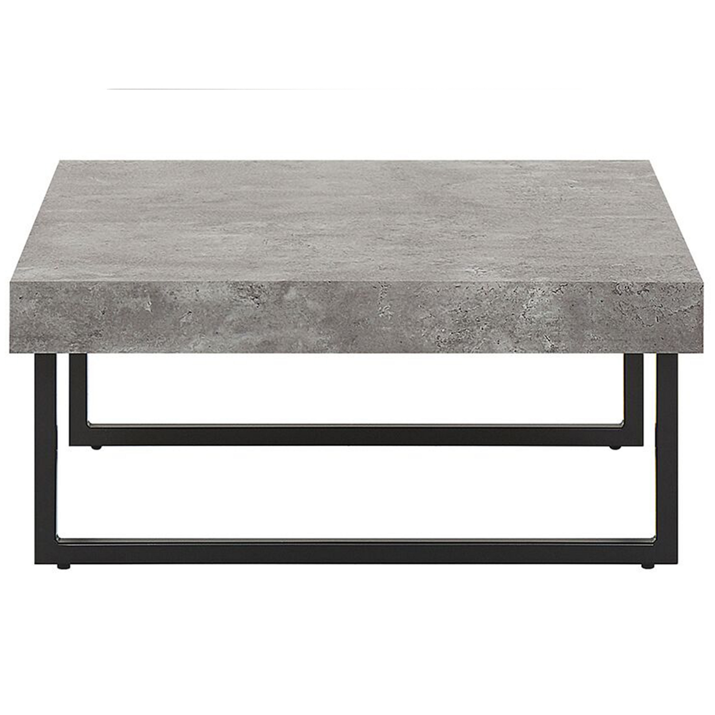 Axiom Home Square Coffee Table Industrial Concrete Finish 75x75 Cm