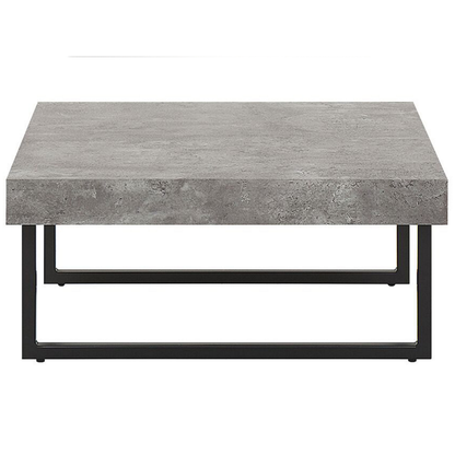 Axiom Home Square Coffee Table Industrial Concrete Finish 75x75 Cm