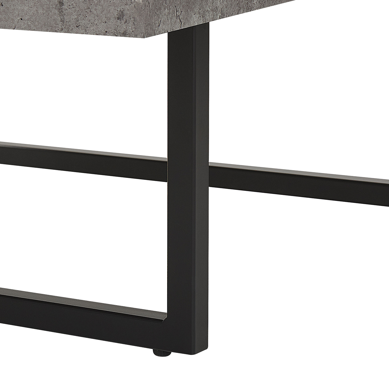 Axiom Home Square Coffee Table Industrial Concrete Finish 75x75 Cm