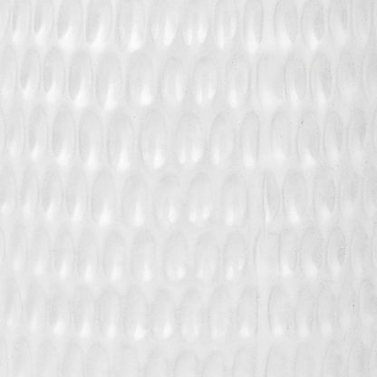 Stoneware Vase 25cm White Minimalist Pattern