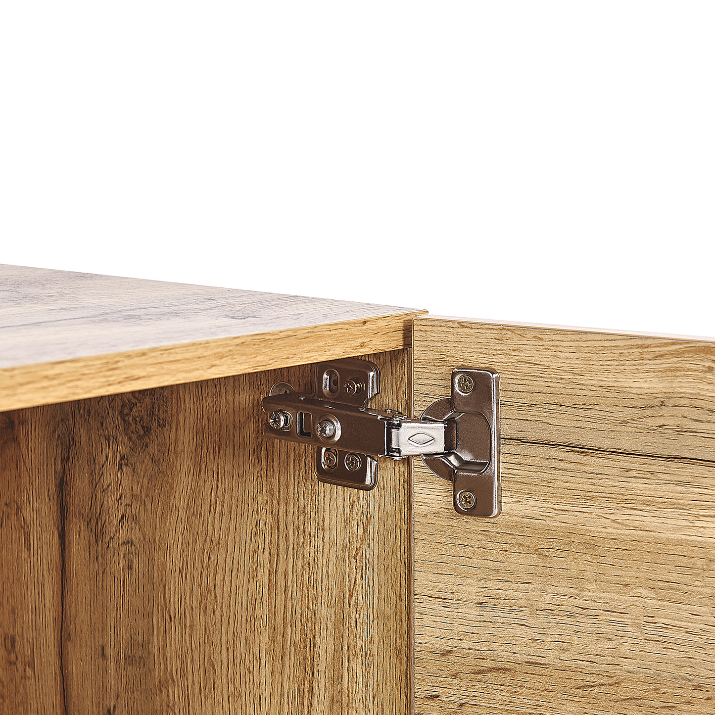 Brand TV Stand 160cm Up To 70 Inch Light Brown Black MDF With Drawers