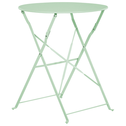 Mint Living Mint Green 3 Piece Folding Bistro Set Outdoor