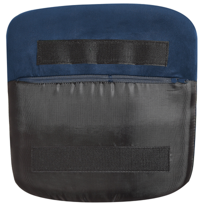 Velvet Rocking Chair Blue With Metal Legs Modern Comfort