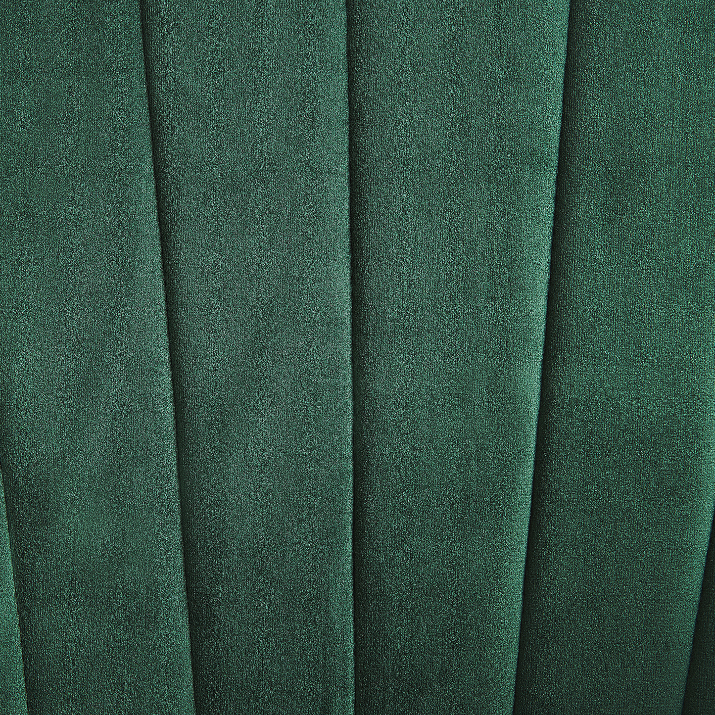 Rocking Chair Green Velvet With Metal Legs And Runners