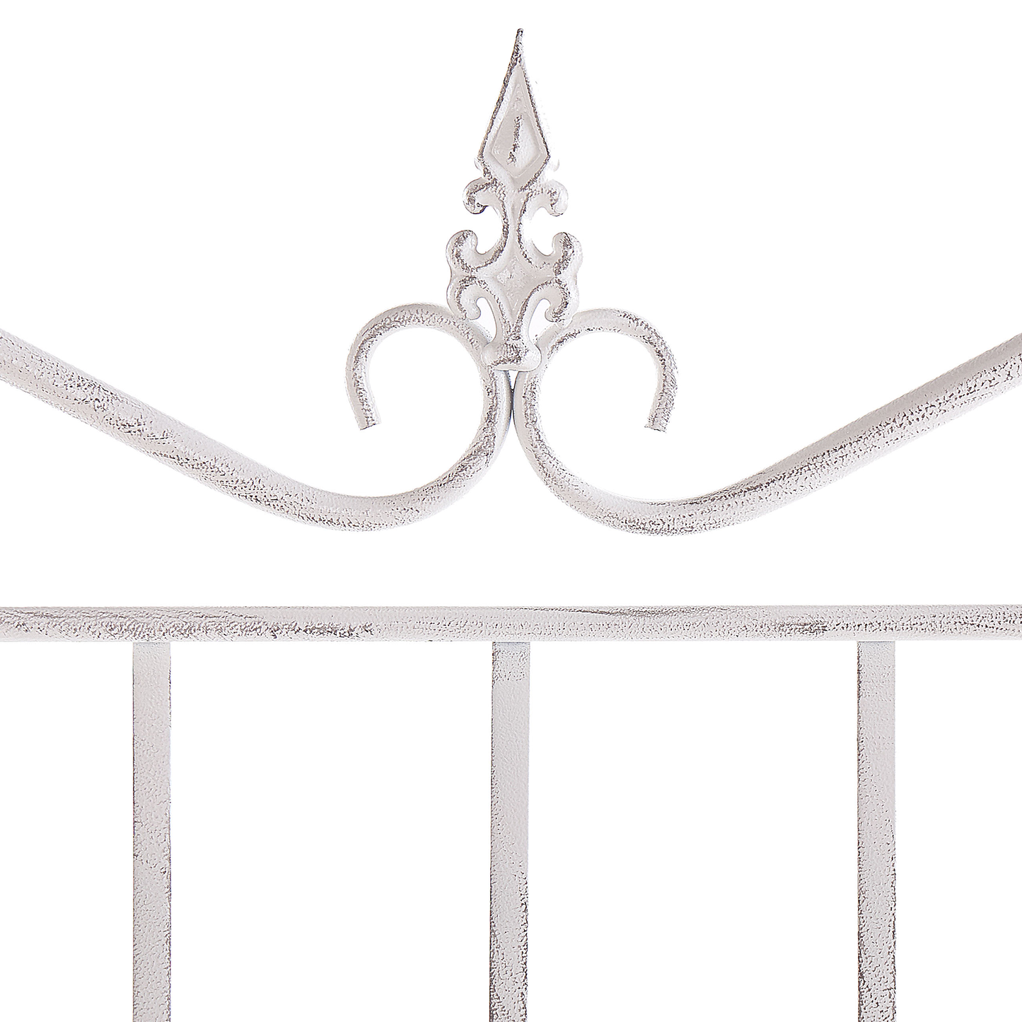 Retro Plant Shelf Iron 4 Shelf Beige Indoor Outdoor