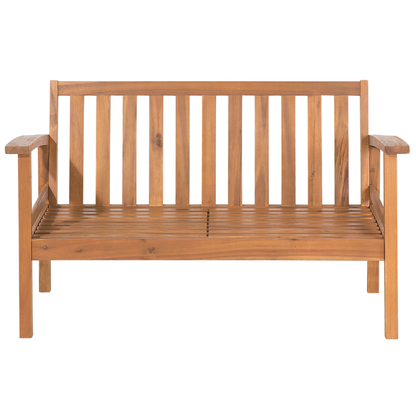 Garden Sofa Set Taupe Cushions Solid Acacia Wood 4 Seater With Table Premium Outdoor Living