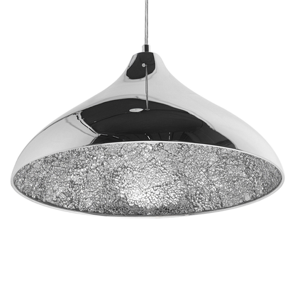 Lighting Silver Cracked Glass Pendant Ceiling Light Mosaic Interior Modern Pendant Lamp