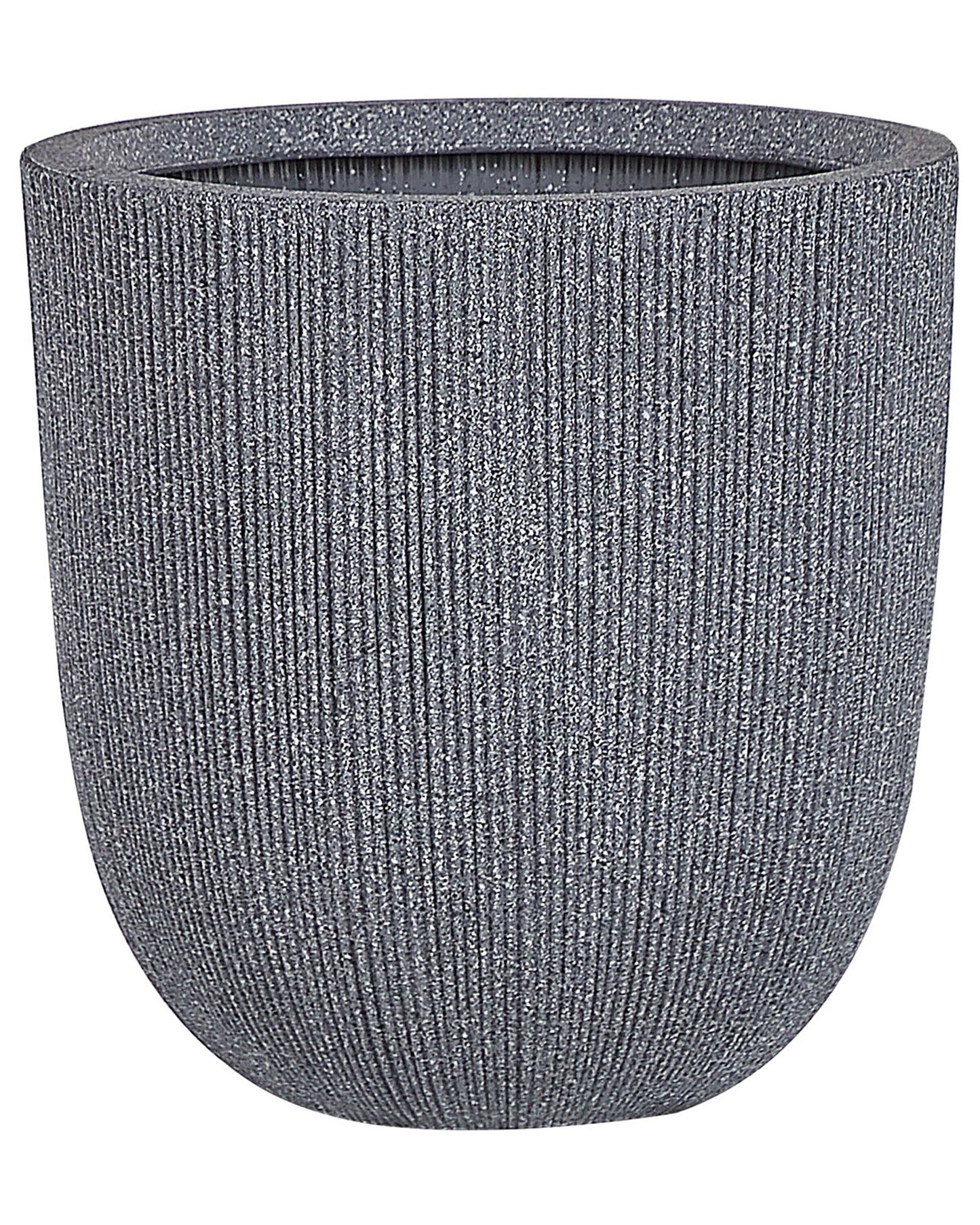 Grey Polyresin Tall Plant Pot 48 x 44cm
