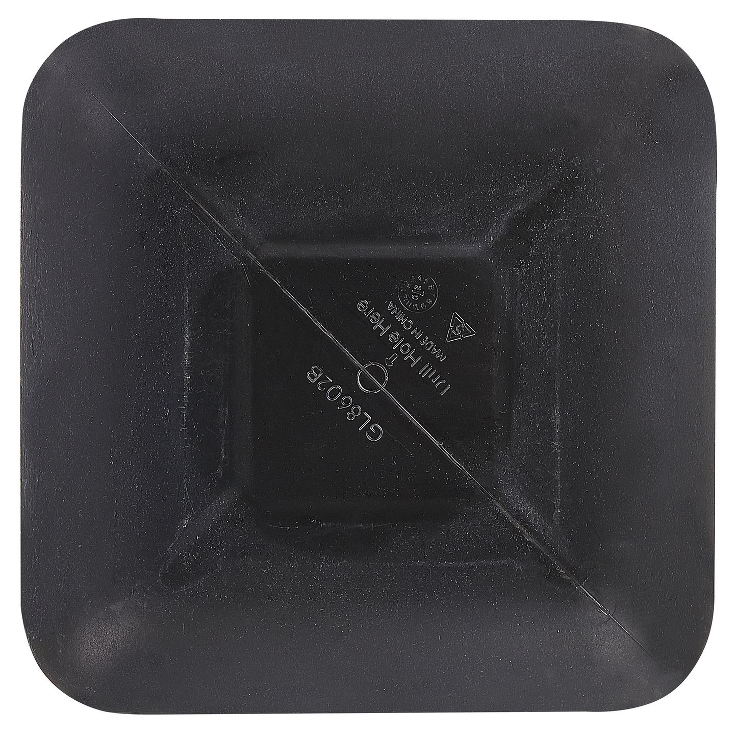 Large Black Polyresin Plant Pot 50 x 49cm UV Resistant