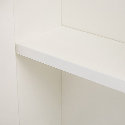 Bathroom Mirror Cabinet 60 x 60cm Silver With LED Lights