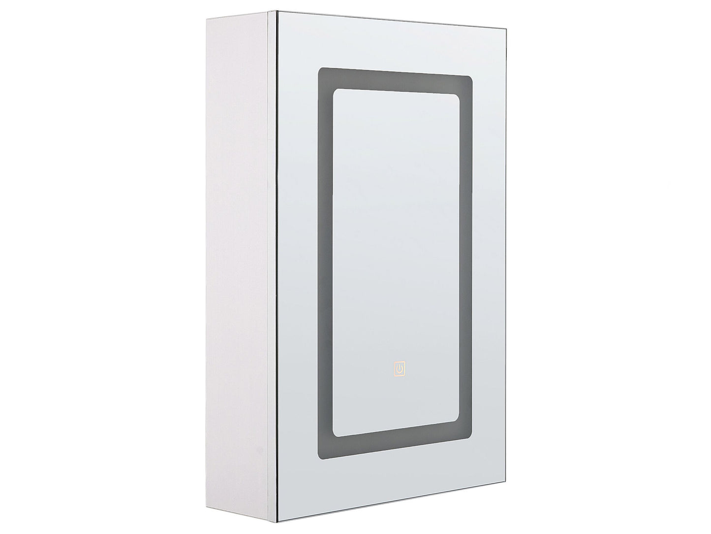 LED Bathroom Mirror Cabinet 40 x 60cm White