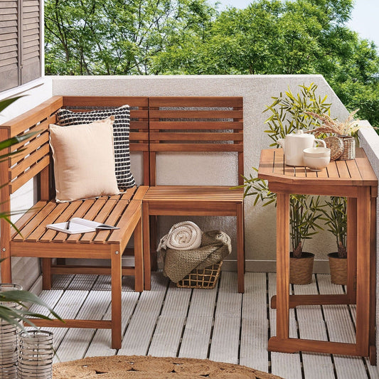 Acacia Outdoor Bench 2 Seater 50 x 110cm Weather Resistant