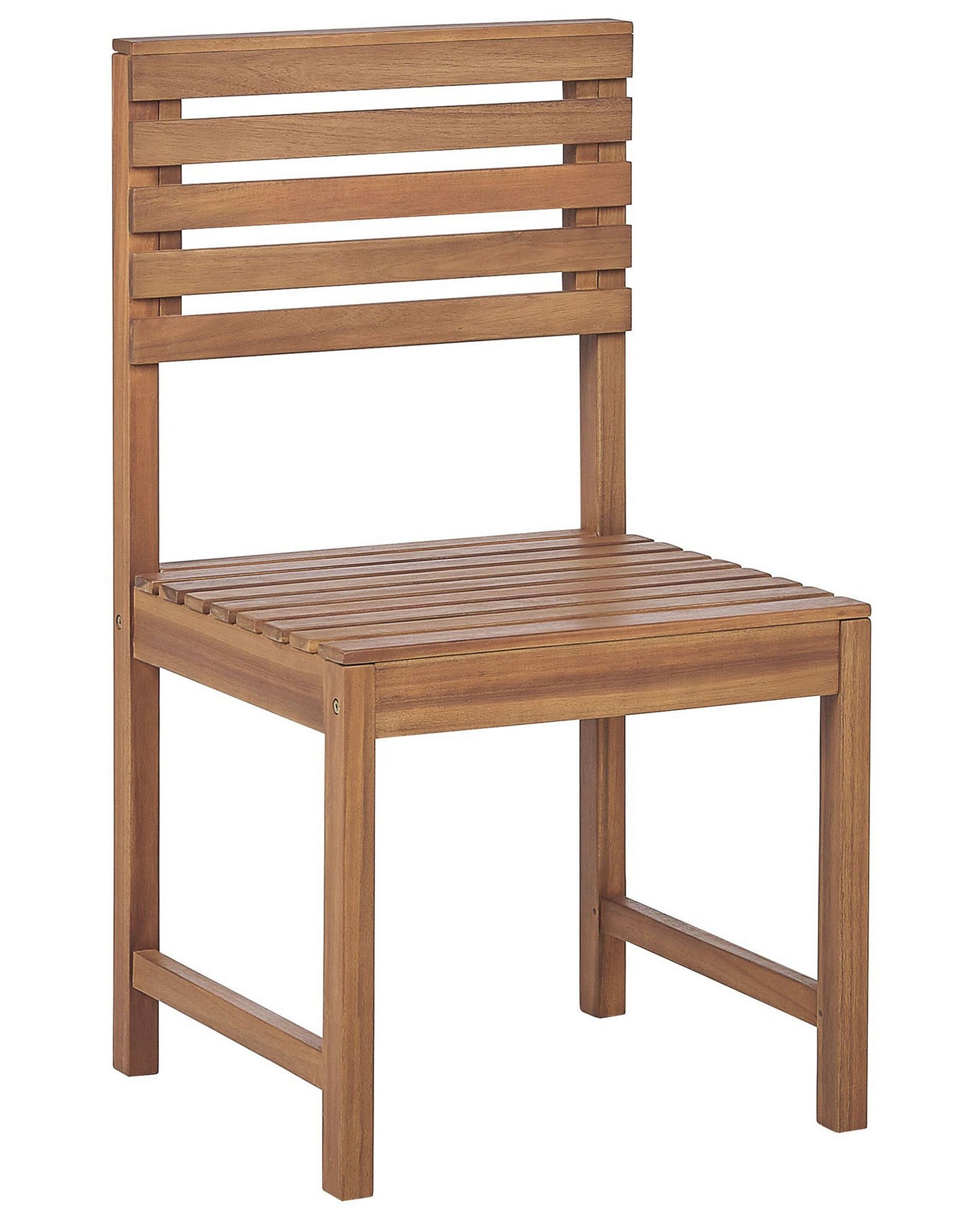 Balcony One Seat Acacia Wood Chair Weather Resistant