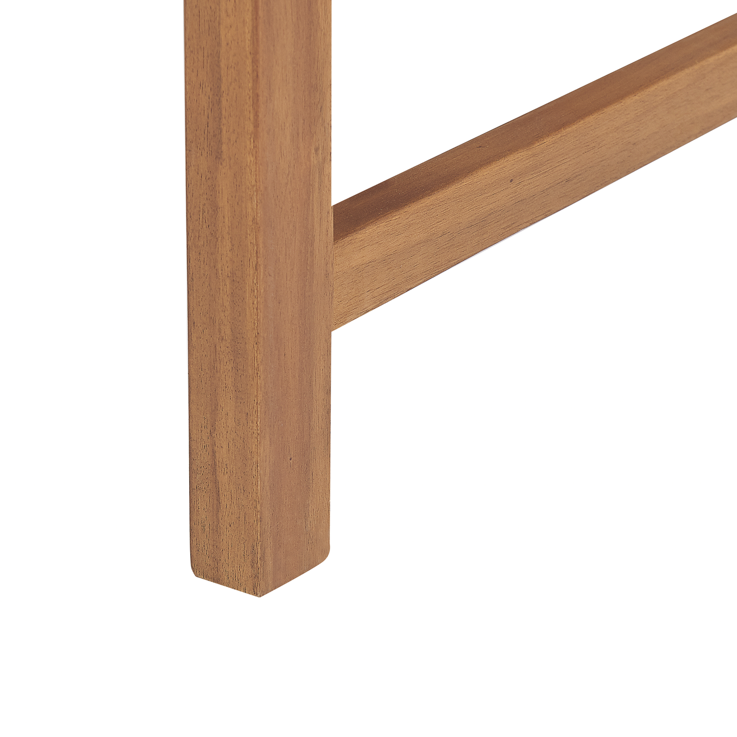Balcony One Seat Acacia Wood Chair Weather Resistant