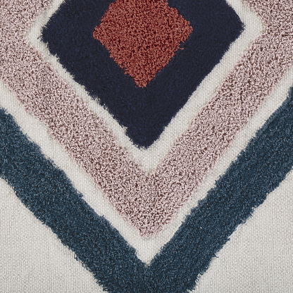Multicolour Cotton Area Rug 160 x 230 Handwoven Tufted