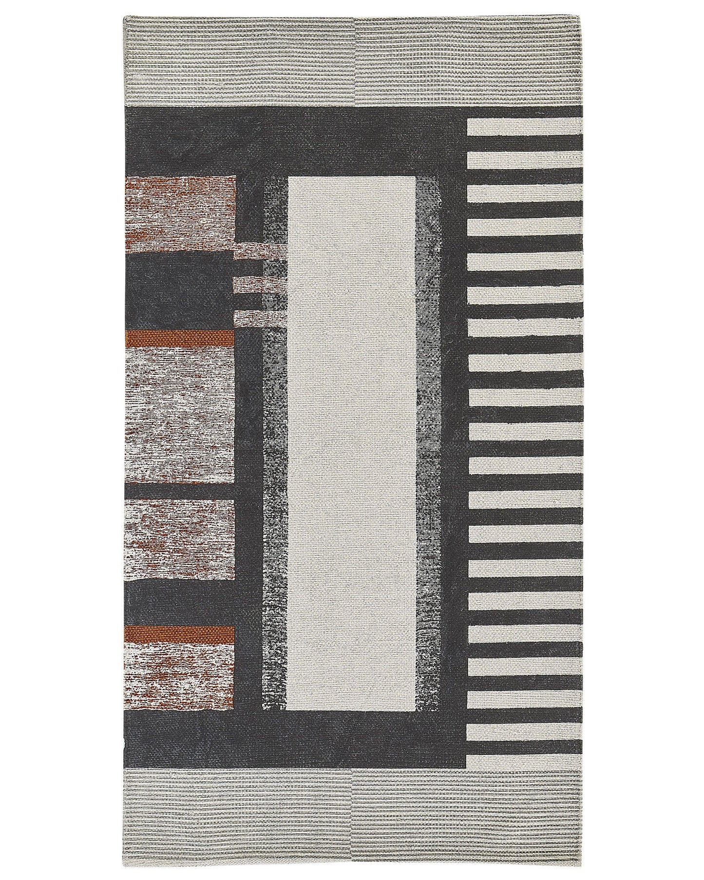 Multicolour Cotton Area Rug 80 x 150cm Handwoven