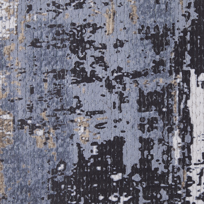 Multicolour Handwoven Area Rug 80 x 150cm Polyester and Cotton Abstract Distressed Pattern