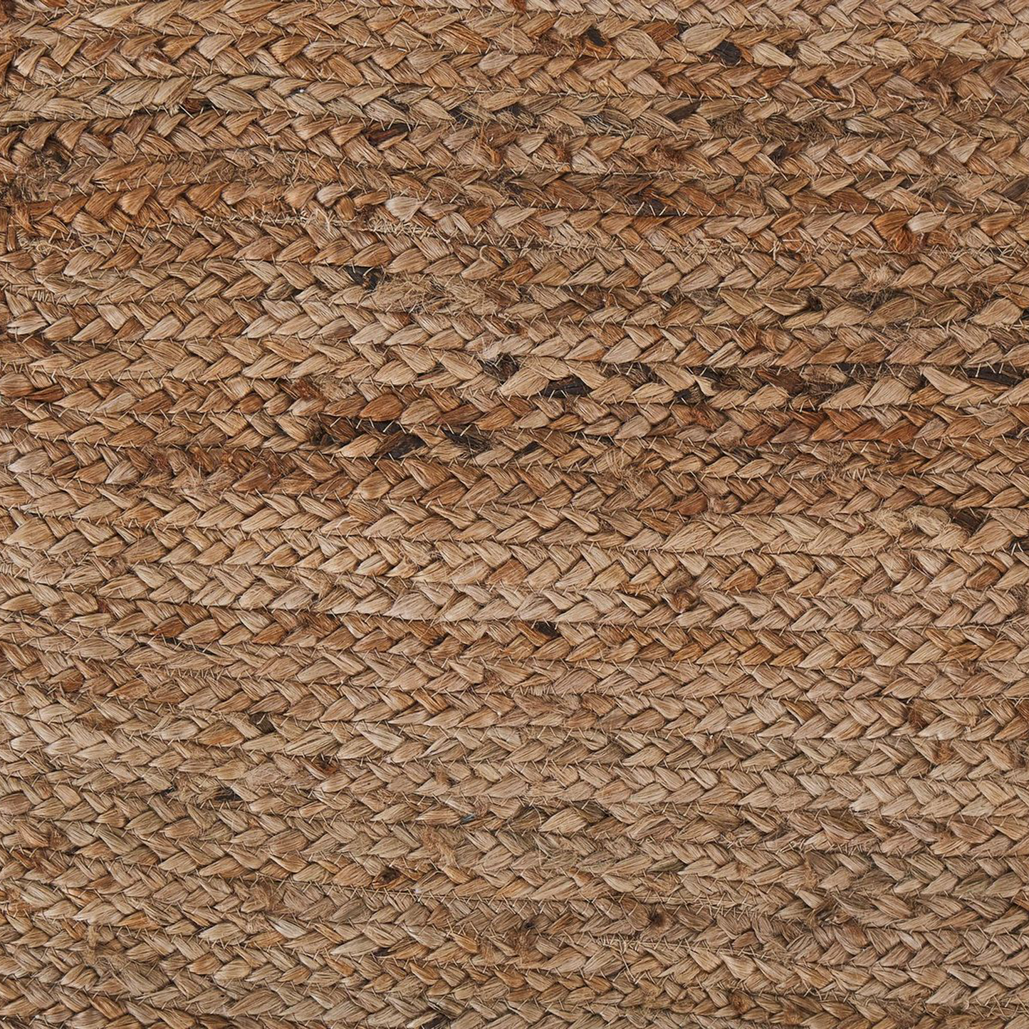 Natural Living Beige Jute Area Rug 100 x 150cm Braided Oval