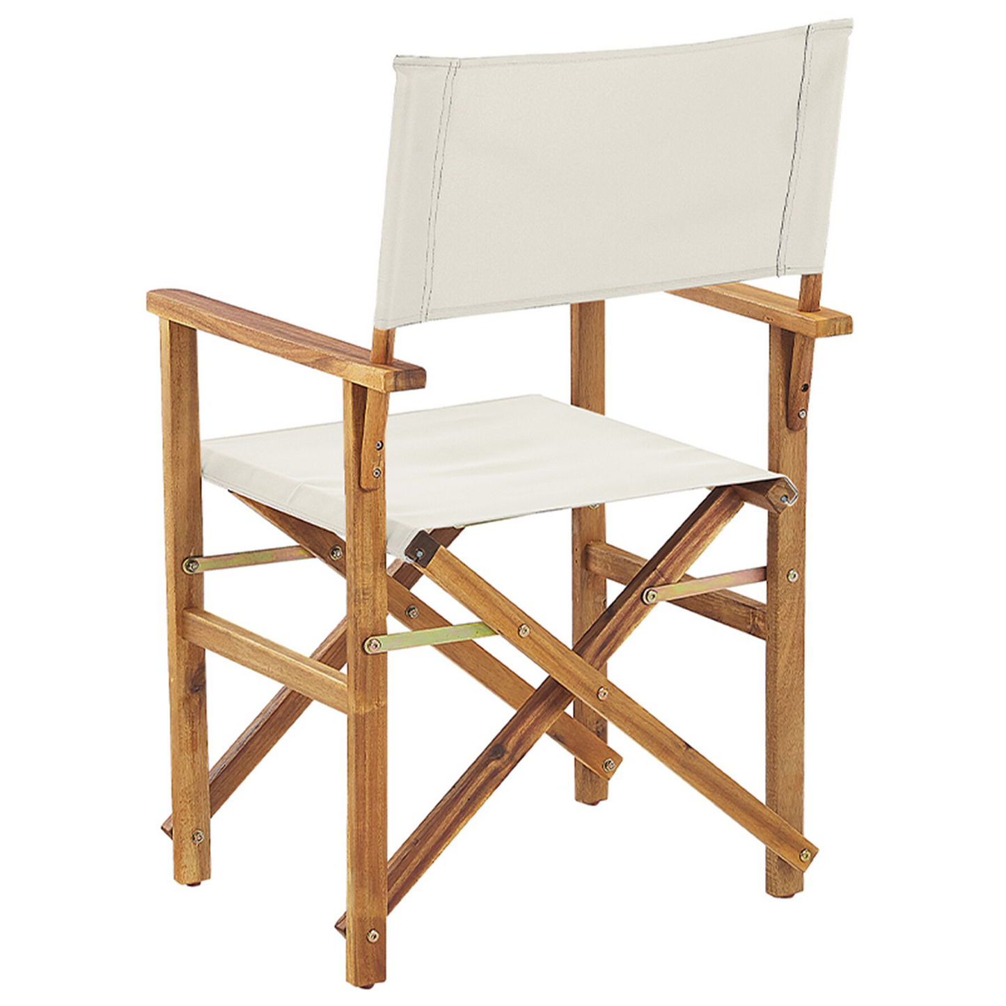 Acacia Garden Director's Chair Set of 2 Light Wood Folding
