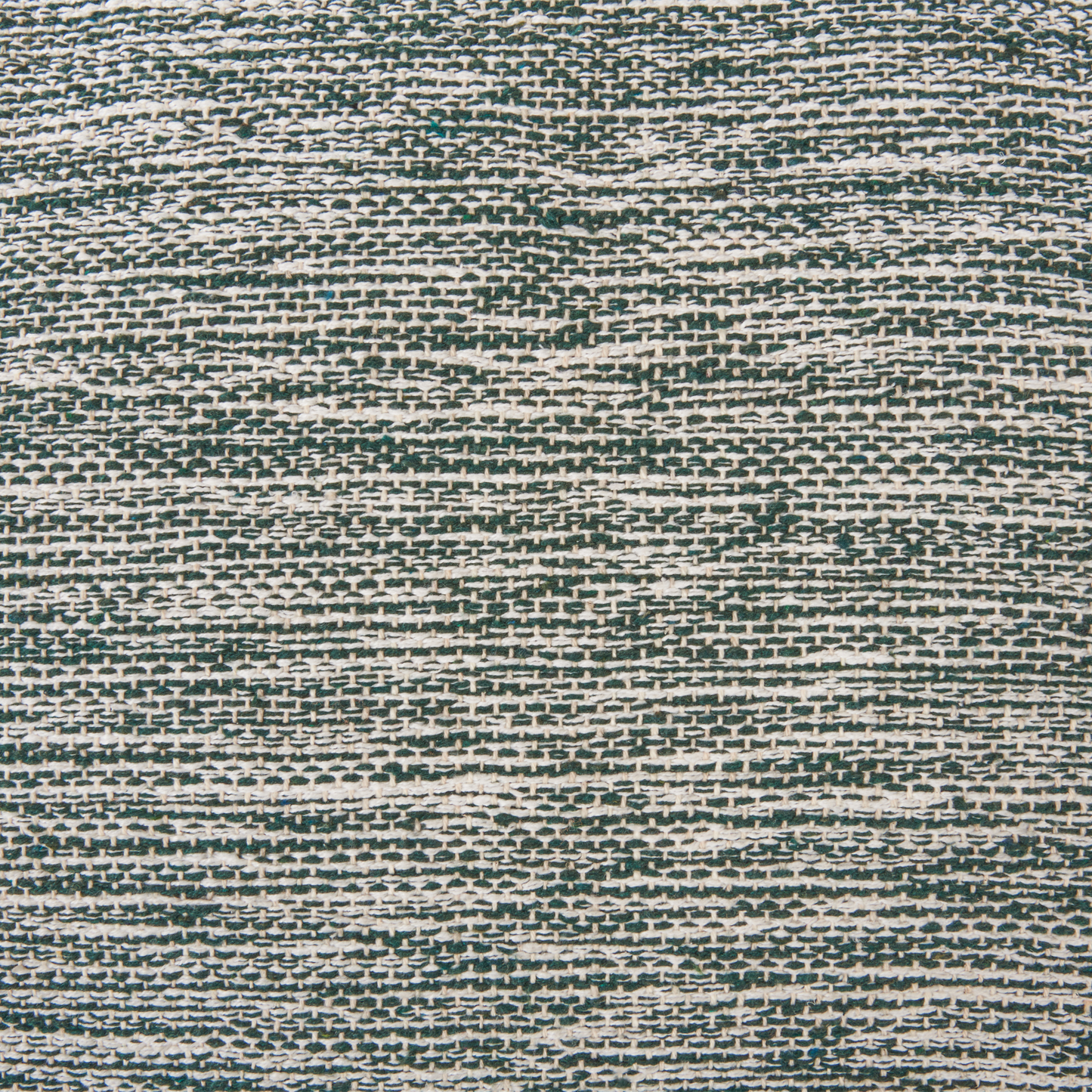 Floor Cushion Green White Cotton 60 x 60 x 12cm Geometric
