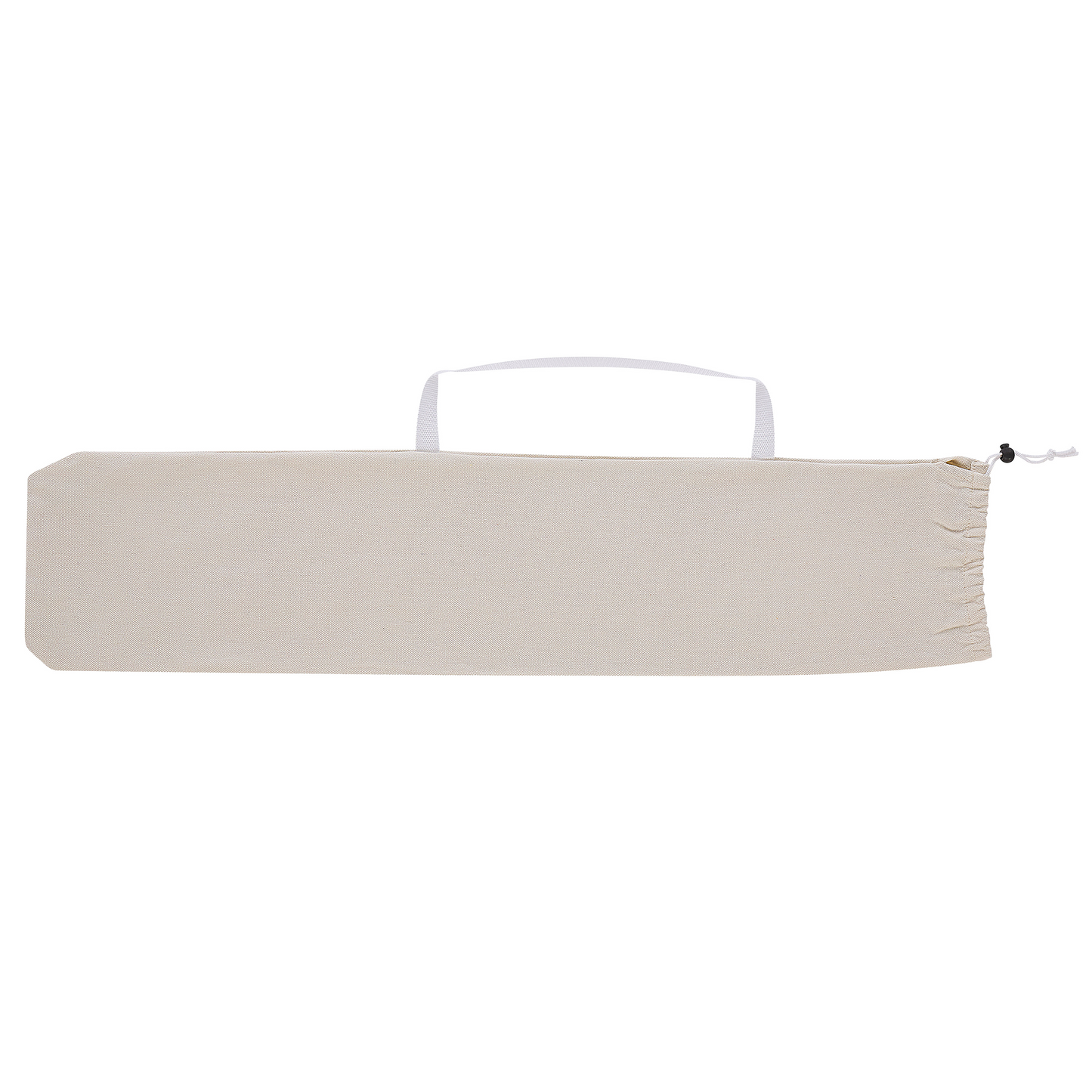 Hanging Hammock Chair Beige Cotton Polyester Indoor Outdoor