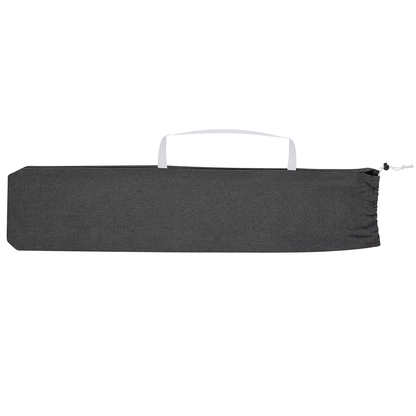 Hanging Hammock Chair Grey Cotton Polyester Boho Style