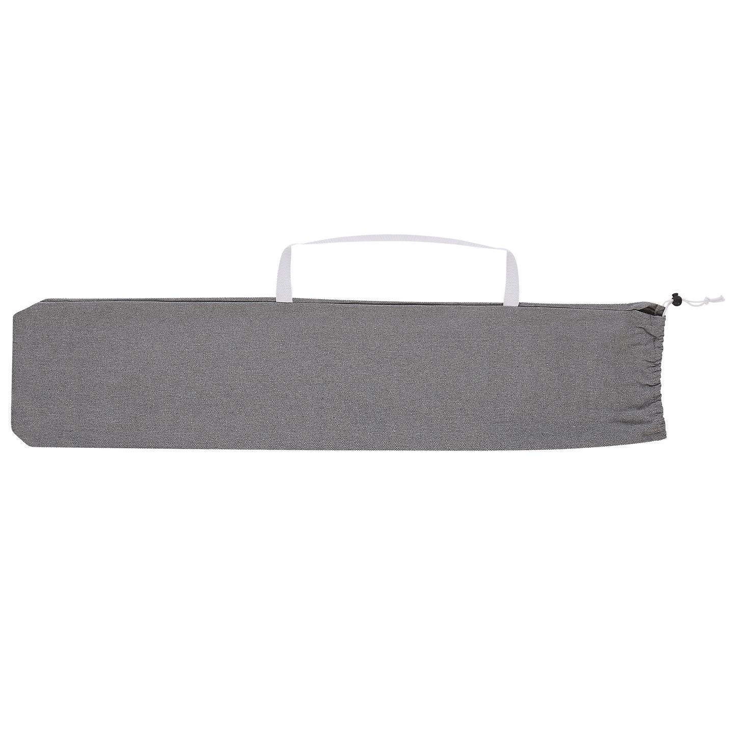 Hanging Hammock Chair Light Grey Cotton Polyester Swing For Indoor Outdoor Boho Style