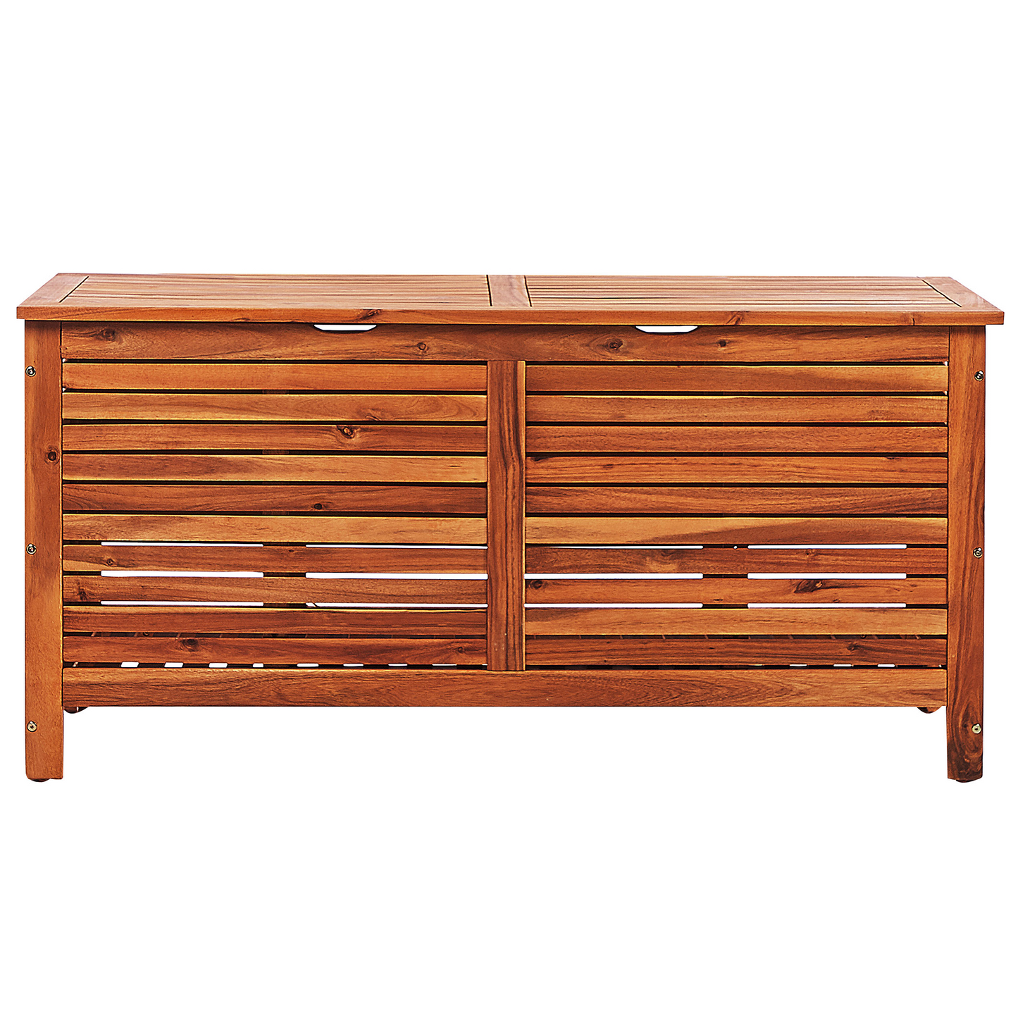 Acacia Storage Box With Lid 130 x 64 Dark Brown