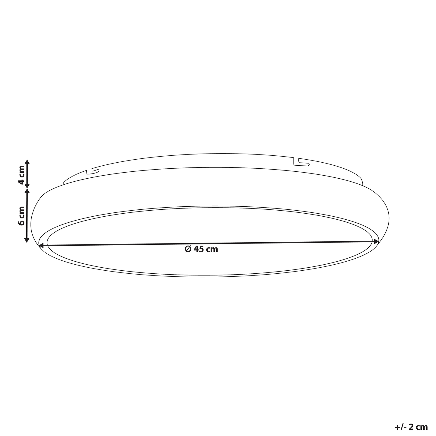 Lighting Gold Ceiling Lamp With Integrated LED Round Modern