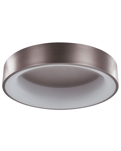 Ceiling Lamp Light Brown Integrated LED Round Modern