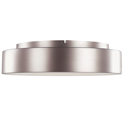 Ceiling Lamp Light Brown Integrated LED Round Modern