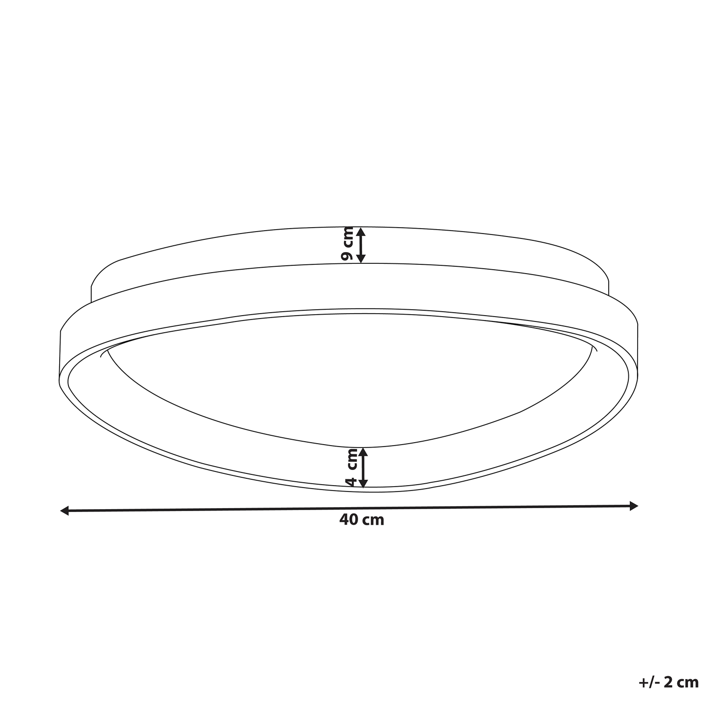 Ceiling Lamp Black Steel Acrylic Integrated LED Triangle
