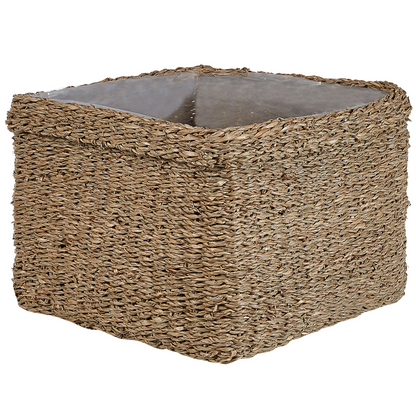 Natural Seagrass Planter Set Of 3 23 x 34, 27 x 36, 30 x 45cm