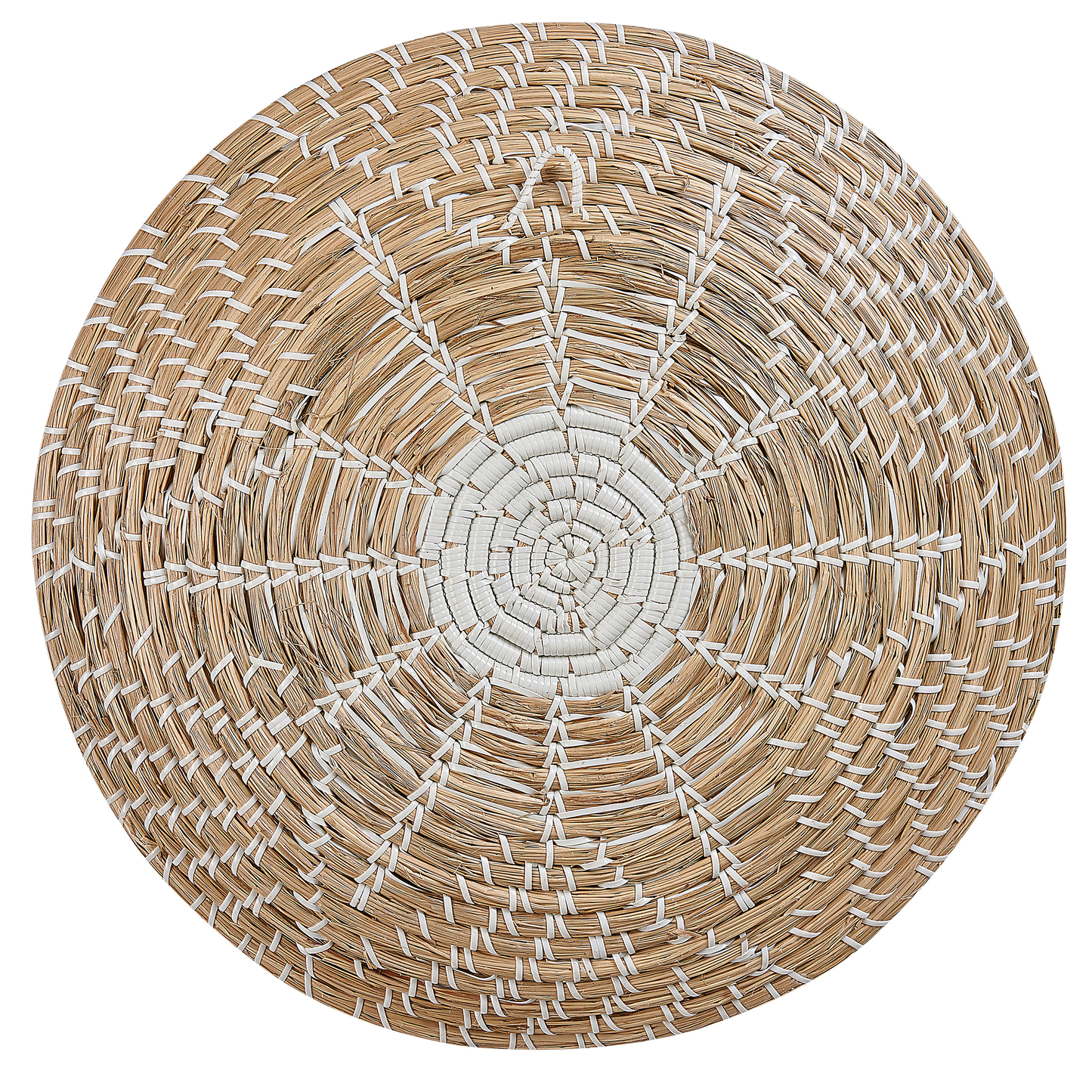 Seagrass Wall Plates Set of 6 Hanging Baskets African Style