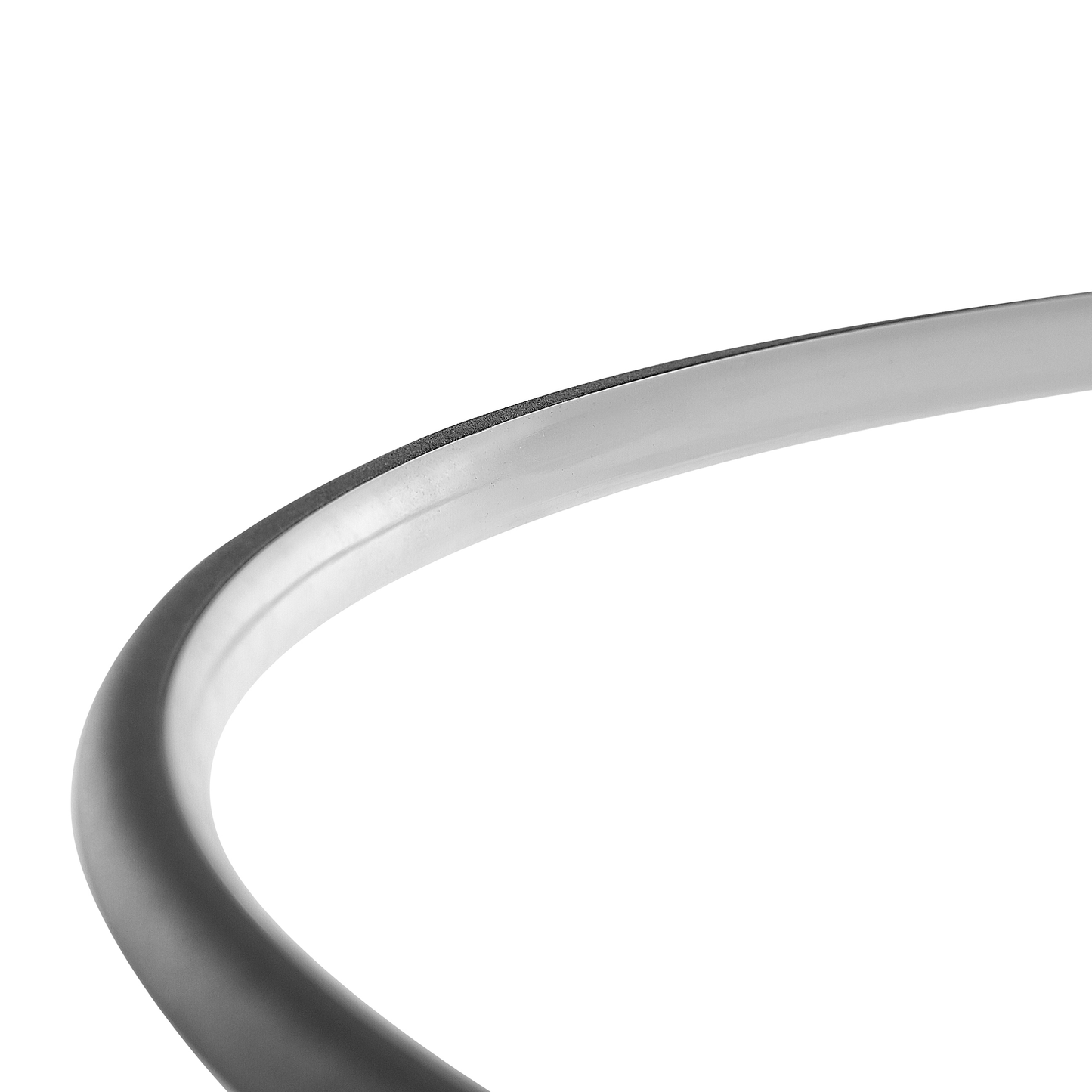 Pendant Lamp Black Aluminium Adjustable Integrated LED