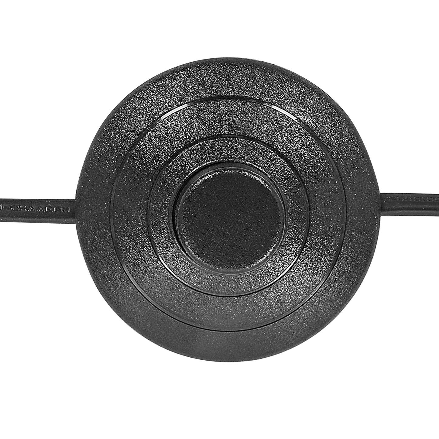 Floor Lamp Black Metal Round Base Dome Shade Glam Ambient Lighting For Living Room