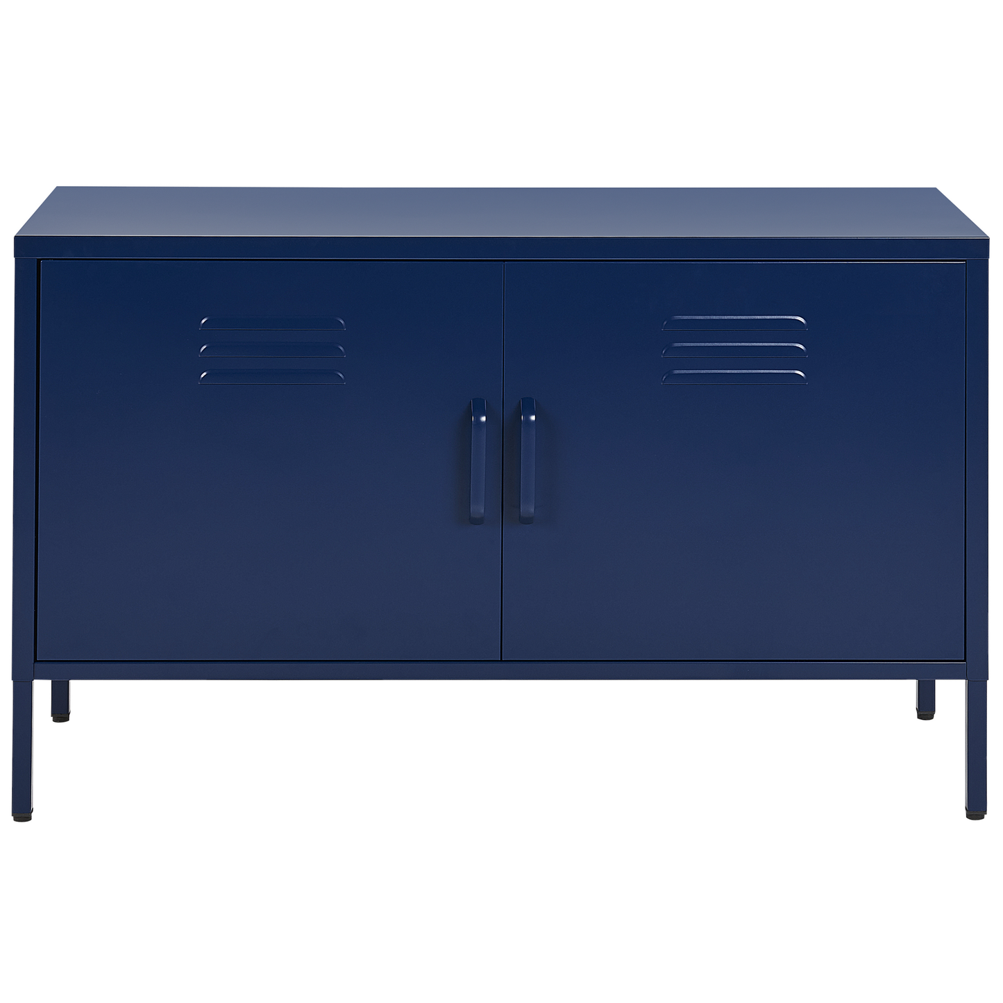Navy Two Door Sideboard For Home Office