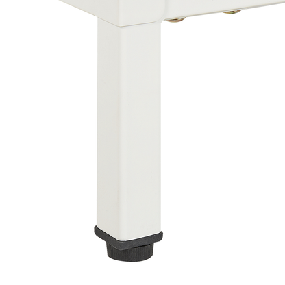 White 3 Drawer Metal Storage Cabinet Industrial Office