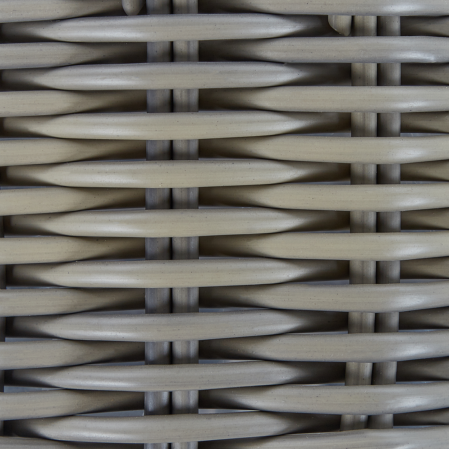 Taupe PE Rattan Plant Baskets Set of 3 With Lining